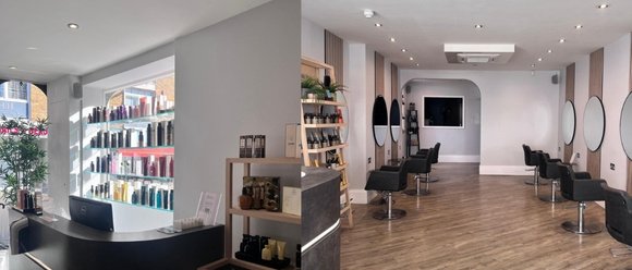 Mirra Hair Salon Third Interior In Weybridge 45 Baker Street KT13 8AE